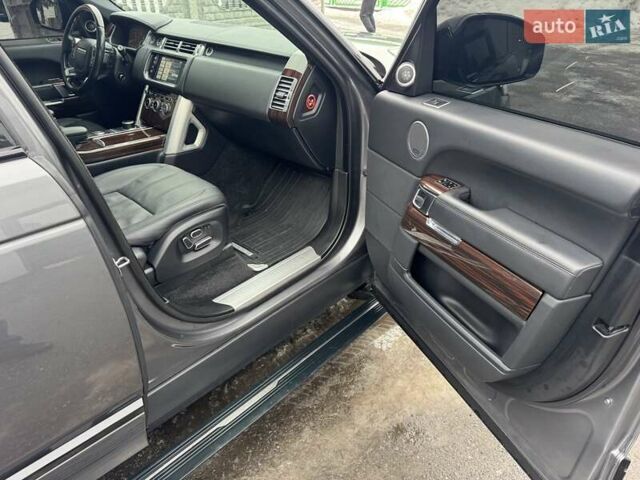 Серый Ленд Ровер Рендж Ровер, объемом двигателя 3 л и пробегом 83 тыс. км за 36900 $, фото 85 на Automoto.ua