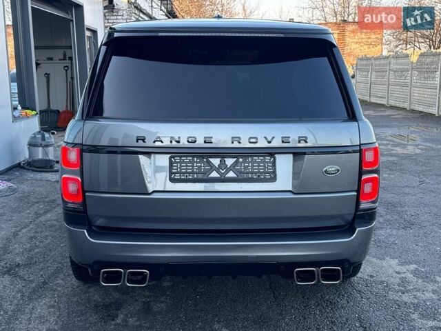 Сірий Ленд Ровер Рендж Ровер, об'ємом двигуна 3 л та пробігом 83 тис. км за 36900 $, фото 155 на Automoto.ua