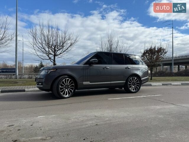 Серый Ленд Ровер Рендж Ровер, объемом двигателя 4.4 л и пробегом 125 тыс. км за 37900 $, фото 9 на Automoto.ua