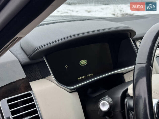 Сірий Ленд Ровер Рендж Ровер, об'ємом двигуна 5 л та пробігом 117 тис. км за 33300 $, фото 32 на Automoto.ua