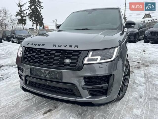 Серый Ленд Ровер Рендж Ровер, объемом двигателя 3 л и пробегом 83 тыс. км за 36900 $, фото 5 на Automoto.ua