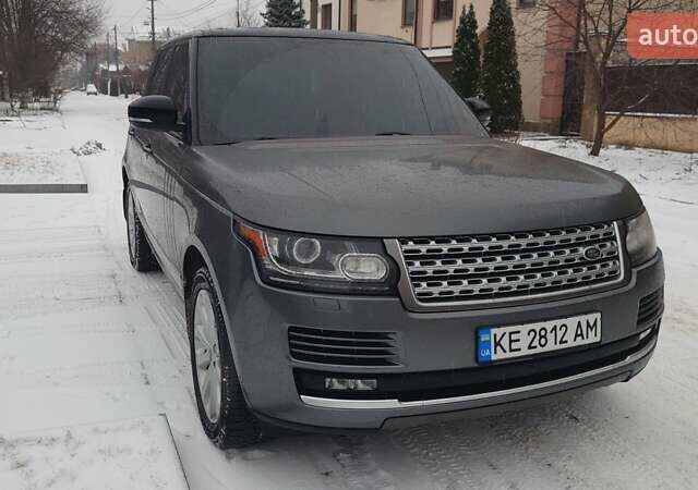 Серый Ленд Ровер Рендж Ровер, объемом двигателя 2.99 л и пробегом 245 тыс. км за 36000 $, фото 2 на Automoto.ua