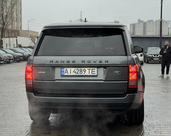 Серый Ленд Ровер Рендж Ровер, объемом двигателя 5 л и пробегом 125 тыс. км за 56000 $, фото 28 на Automoto.ua