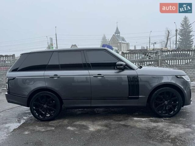 Серый Ленд Ровер Рендж Ровер, объемом двигателя 3 л и пробегом 83 тыс. км за 36900 $, фото 121 на Automoto.ua