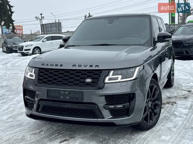 Серый Ленд Ровер Рендж Ровер, объемом двигателя 3 л и пробегом 83 тыс. км за 36900 $, фото 18 на Automoto.ua