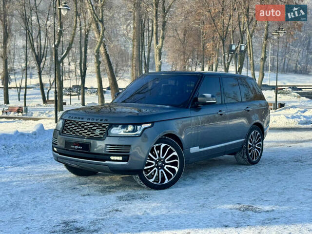 Сірий Ленд Ровер Рендж Ровер, об'ємом двигуна 4.37 л та пробігом 124 тис. км за 37999 $, фото 52 на Automoto.ua