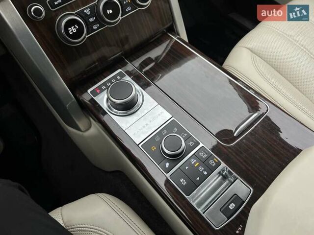 Серый Ленд Ровер Рендж Ровер, объемом двигателя 3 л и пробегом 175 тыс. км за 29999 $, фото 15 на Automoto.ua