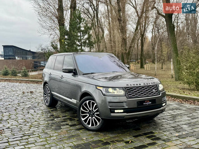 Сірий Ленд Ровер Рендж Ровер, об'ємом двигуна 4.37 л та пробігом 124 тис. км за 38999 $, фото 153 на Automoto.ua