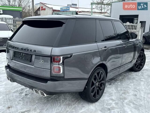 Серый Ленд Ровер Рендж Ровер, объемом двигателя 3 л и пробегом 83 тыс. км за 36900 $, фото 8 на Automoto.ua