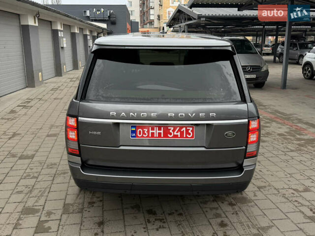 Сірий Ленд Ровер Рендж Ровер, об'ємом двигуна 3 л та пробігом 206 тис. км за 23600 $, фото 5 на Automoto.ua