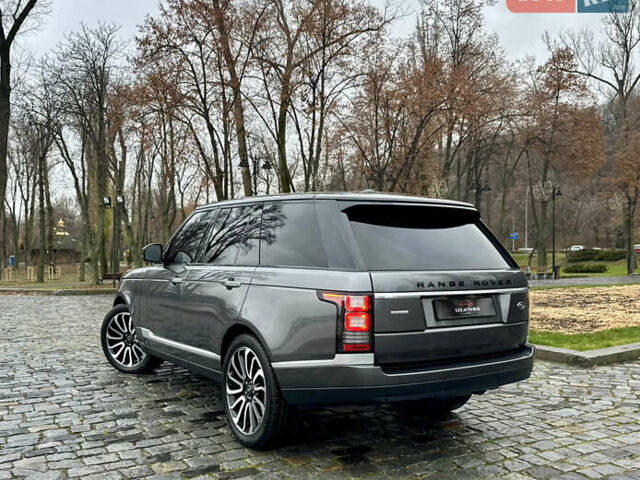 Сірий Ленд Ровер Рендж Ровер, об'ємом двигуна 4.37 л та пробігом 124 тис. км за 38999 $, фото 73 на Automoto.ua