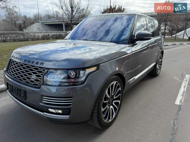 Серый Ленд Ровер Рендж Ровер, объемом двигателя 4.4 л и пробегом 125 тыс. км за 37900 $, фото 4 на Automoto.ua