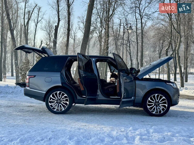 Сірий Ленд Ровер Рендж Ровер, об'ємом двигуна 4.37 л та пробігом 124 тис. км за 37999 $, фото 40 на Automoto.ua