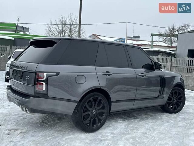 Серый Ленд Ровер Рендж Ровер, объемом двигателя 3 л и пробегом 83 тыс. км за 36900 $, фото 12 на Automoto.ua