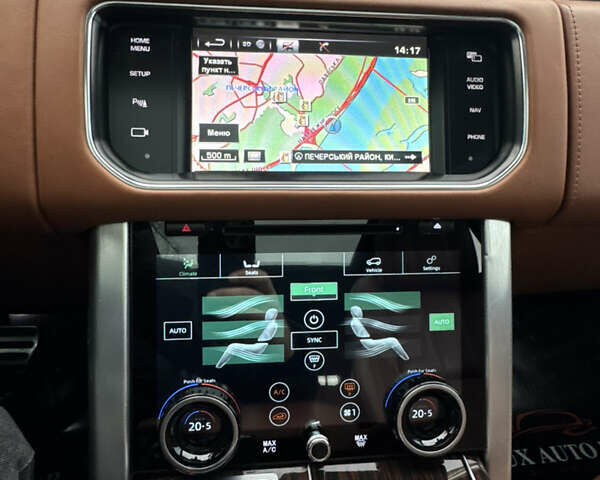 Сірий Ленд Ровер Рендж Ровер, об'ємом двигуна 4.37 л та пробігом 124 тис. км за 38999 $, фото 46 на Automoto.ua