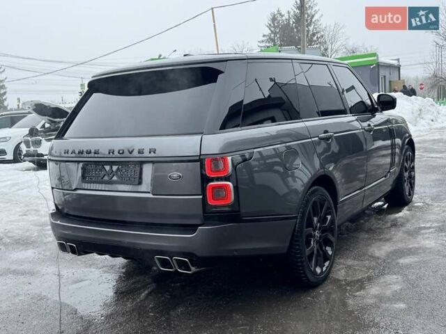 Серый Ленд Ровер Рендж Ровер, объемом двигателя 3 л и пробегом 83 тыс. км за 36900 $, фото 91 на Automoto.ua