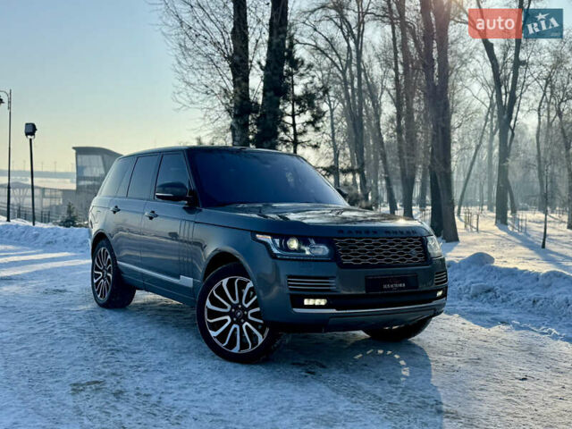 Сірий Ленд Ровер Рендж Ровер, об'ємом двигуна 4.37 л та пробігом 124 тис. км за 37999 $, фото 48 на Automoto.ua