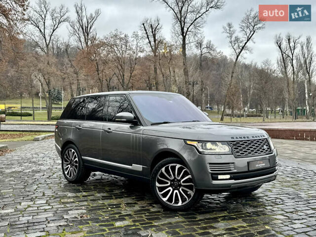 Сірий Ленд Ровер Рендж Ровер, об'ємом двигуна 4.37 л та пробігом 124 тис. км за 38999 $, фото 59 на Automoto.ua