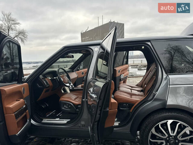 Сірий Ленд Ровер Рендж Ровер, об'ємом двигуна 4.37 л та пробігом 124 тис. км за 38999 $, фото 89 на Automoto.ua