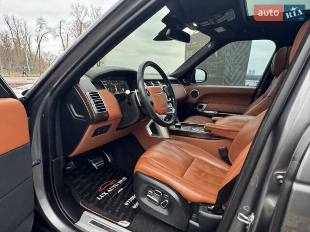 Сірий Ленд Ровер Рендж Ровер, об'ємом двигуна 4.37 л та пробігом 124 тис. км за 38999 $, фото 11 на Automoto.ua