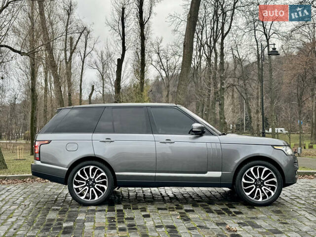 Сірий Ленд Ровер Рендж Ровер, об'ємом двигуна 4.37 л та пробігом 124 тис. км за 38999 $, фото 3 на Automoto.ua