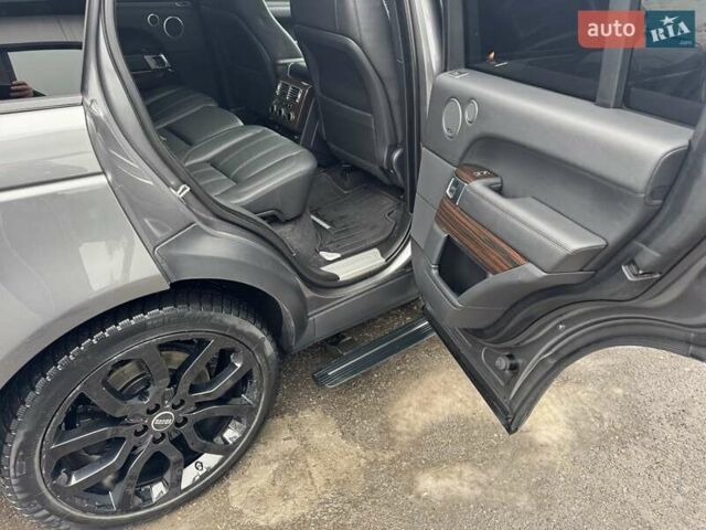 Серый Ленд Ровер Рендж Ровер, объемом двигателя 3 л и пробегом 83 тыс. км за 36900 $, фото 70 на Automoto.ua