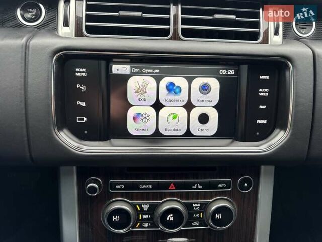 Серый Ленд Ровер Рендж Ровер, объемом двигателя 3 л и пробегом 83 тыс. км за 36900 $, фото 38 на Automoto.ua