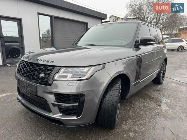 Серый Ленд Ровер Рендж Ровер, объемом двигателя 3 л и пробегом 83 тыс. км за 36900 $, фото 56 на Automoto.ua