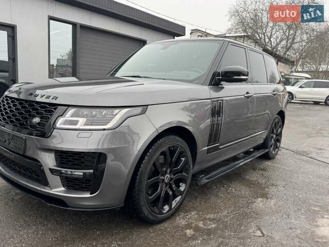 Серый Ленд Ровер Рендж Ровер, объемом двигателя 3 л и пробегом 83 тыс. км за 36900 $, фото 104 на Automoto.ua