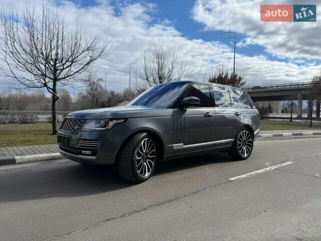 Серый Ленд Ровер Рендж Ровер, объемом двигателя 4.4 л и пробегом 125 тыс. км за 37900 $, фото 8 на Automoto.ua