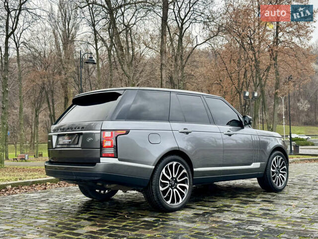 Сірий Ленд Ровер Рендж Ровер, об'ємом двигуна 4.37 л та пробігом 124 тис. км за 38999 $, фото 164 на Automoto.ua