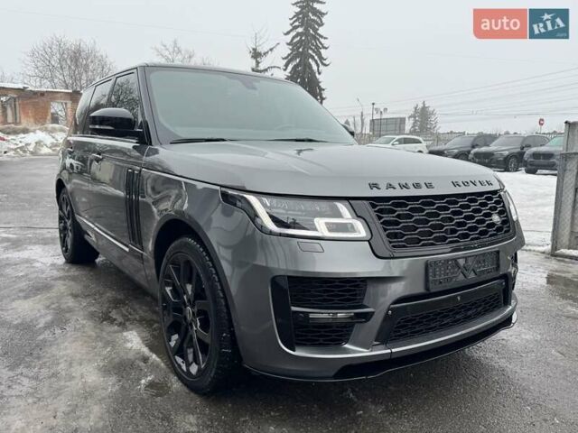 Серый Ленд Ровер Рендж Ровер, объемом двигателя 3 л и пробегом 83 тыс. км за 36900 $, фото 128 на Automoto.ua