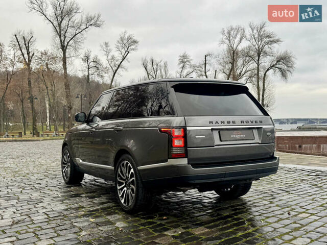 Сірий Ленд Ровер Рендж Ровер, об'ємом двигуна 4.37 л та пробігом 124 тис. км за 38999 $, фото 5 на Automoto.ua