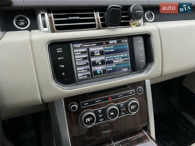 Серый Ленд Ровер Рендж Ровер, объемом двигателя 3 л и пробегом 175 тыс. км за 29999 $, фото 14 на Automoto.ua