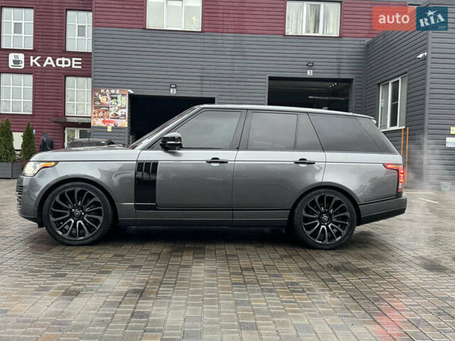 Серый Ленд Ровер Рендж Ровер, объемом двигателя 5 л и пробегом 125 тыс. км за 56000 $, фото 35 на Automoto.ua