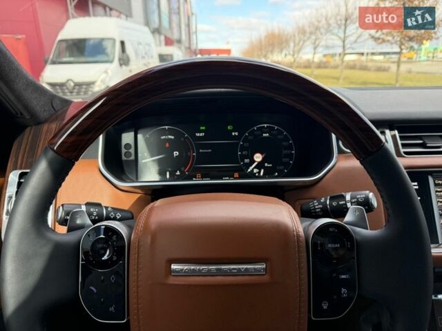 Серый Ленд Ровер Рендж Ровер, объемом двигателя 4.4 л и пробегом 125 тыс. км за 37900 $, фото 44 на Automoto.ua
