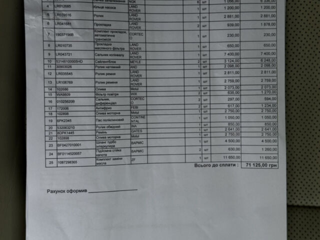 Сірий Ленд Ровер Рендж Ровер, об'ємом двигуна 3 л та пробігом 213 тис. км за 29999 $, фото 67 на Automoto.ua