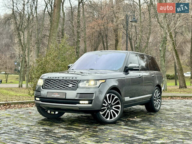 Сірий Ленд Ровер Рендж Ровер, об'ємом двигуна 4.37 л та пробігом 124 тис. км за 38999 $, фото 60 на Automoto.ua