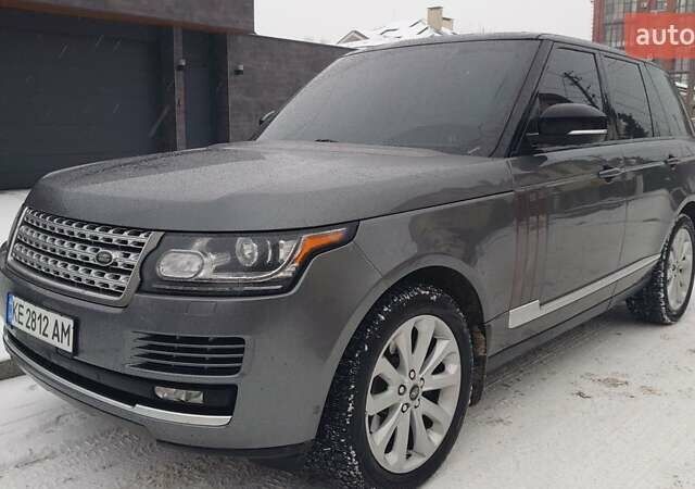 Серый Ленд Ровер Рендж Ровер, объемом двигателя 2.99 л и пробегом 245 тыс. км за 36000 $, фото 6 на Automoto.ua