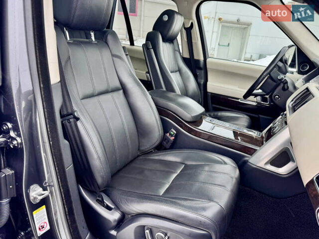 Сірий Ленд Ровер Рендж Ровер, об'ємом двигуна 5 л та пробігом 117 тис. км за 33300 $, фото 20 на Automoto.ua