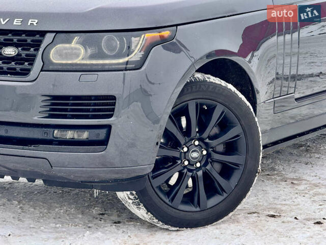Сірий Ленд Ровер Рендж Ровер, об'ємом двигуна 5 л та пробігом 117 тис. км за 33300 $, фото 8 на Automoto.ua