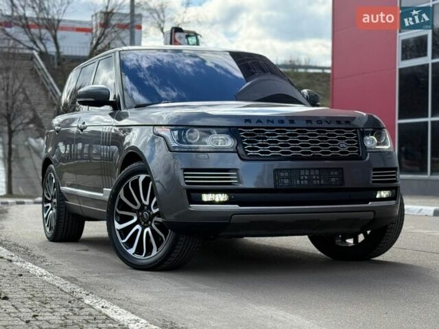Серый Ленд Ровер Рендж Ровер, объемом двигателя 4.4 л и пробегом 125 тыс. км за 37900 $, фото 5 на Automoto.ua