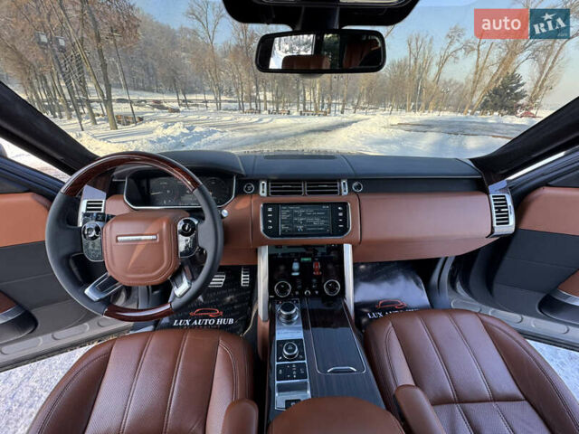 Сірий Ленд Ровер Рендж Ровер, об'ємом двигуна 4.37 л та пробігом 124 тис. км за 37999 $, фото 29 на Automoto.ua