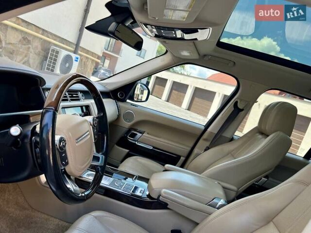 Серый Ленд Ровер Рендж Ровер, объемом двигателя 3 л и пробегом 146 тыс. км за 32900 $, фото 15 на Automoto.ua