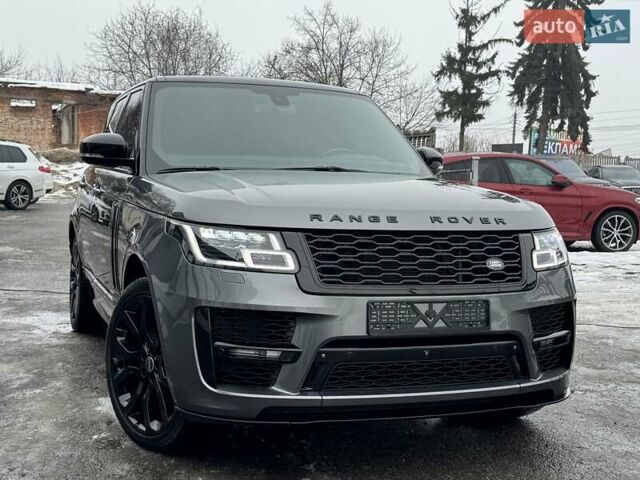 Серый Ленд Ровер Рендж Ровер, объемом двигателя 3 л и пробегом 83 тыс. км за 36900 $, фото 51 на Automoto.ua