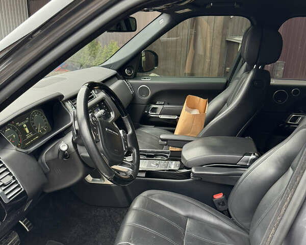 Серый Ленд Ровер Рендж Ровер, объемом двигателя 5 л и пробегом 125 тыс. км за 56000 $, фото 14 на Automoto.ua