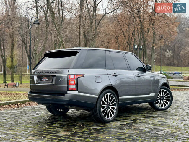 Сірий Ленд Ровер Рендж Ровер, об'ємом двигуна 4.37 л та пробігом 124 тис. км за 38999 $, фото 8 на Automoto.ua