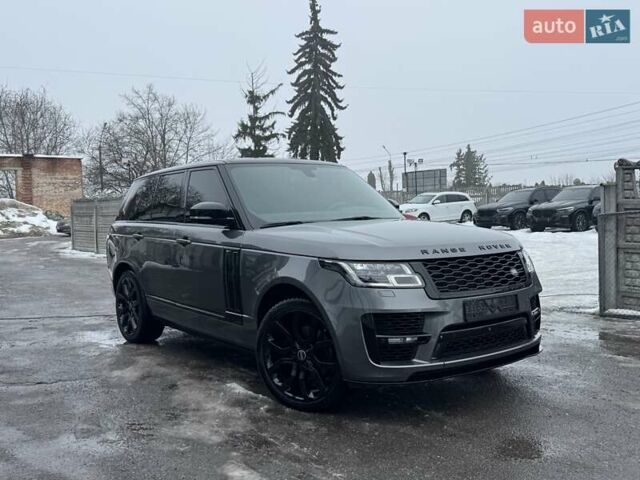 Серый Ленд Ровер Рендж Ровер, объемом двигателя 3 л и пробегом 83 тыс. км за 36900 $, фото 49 на Automoto.ua