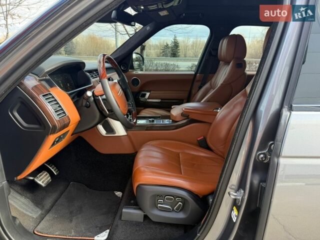 Серый Ленд Ровер Рендж Ровер, объемом двигателя 4.4 л и пробегом 125 тыс. км за 37900 $, фото 40 на Automoto.ua