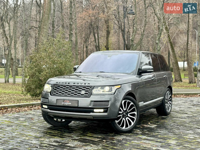 Сірий Ленд Ровер Рендж Ровер, об'ємом двигуна 4.37 л та пробігом 124 тис. км за 38999 $, фото 80 на Automoto.ua